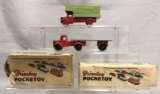 2 Boxed Brimtoy Pocketoy Vehicles