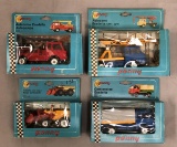 4 Boxed Penny Toy Vehicles