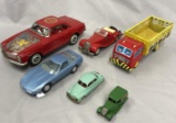 6 Assorted Vintage Toy Vehicles
