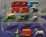 9 Vintage Dinky Toy Vehicles