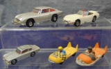 5Pc 007 Diecast Vehicle Group