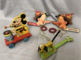 4Pc Disney Toys Lot