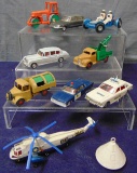 9 Vintage Dinky Toys