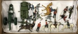 Assorted Vintage Figures And Vehicles