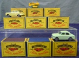 9 Store Stock Boxed Matchbox Regular Wheels