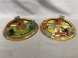 2 Different Marx Honeymoon Express Toys