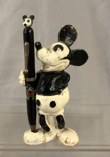 Unusual Composition Mickey Mouse Pen Holder