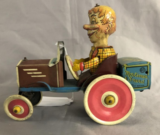 Marx Mortimer Snerd Crazy Car