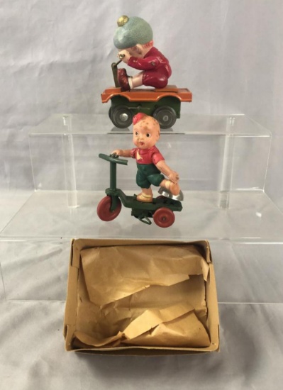 2 Occupied Japan Celluloid Toys