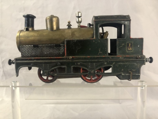 Early Bing French Live Steam Tank Locomotive