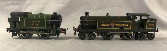 Prewar Hornby 7202 & 2162 Tank Locomotives