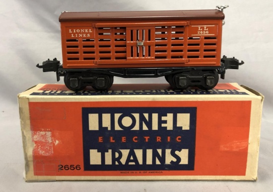 LN Boxed Lionel Late 2656 Stock Car