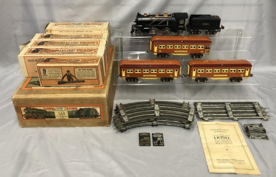 Super Boxed 1933 Lionel Passenger Set 144