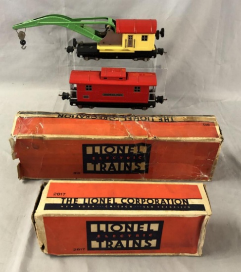 Clean Boxed Lionel 2810 & 2817 Freights