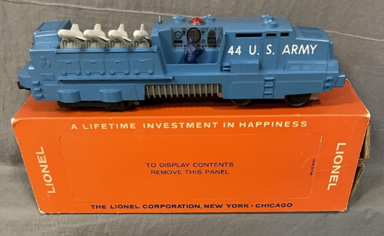 Clean Boxed Lionel 44 US Army Missile Launcher