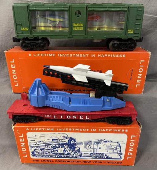 Nice Boxed 3435 & 6650 Freight Cars