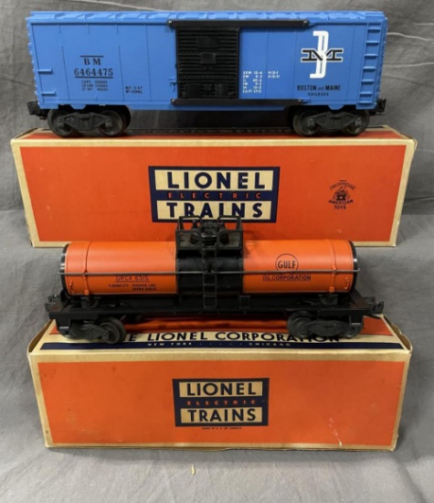 Nice Boxed Lionel 6315 & 6464-475 Freights