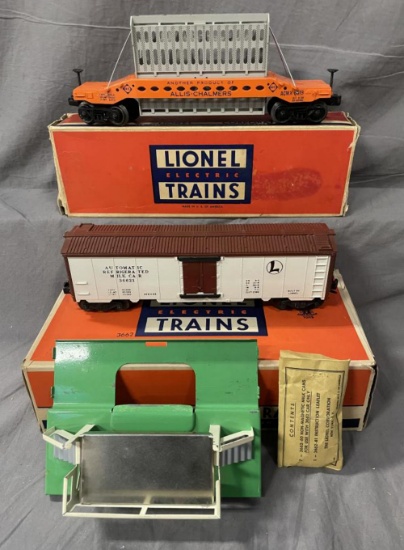Nice Boxed Lionel 3662 & 6519 Freights
