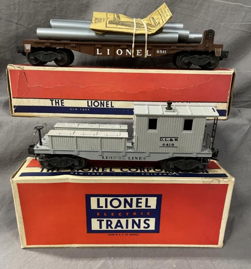 NMINT Boxed Lionel 6419-50 & 6511 Freighs