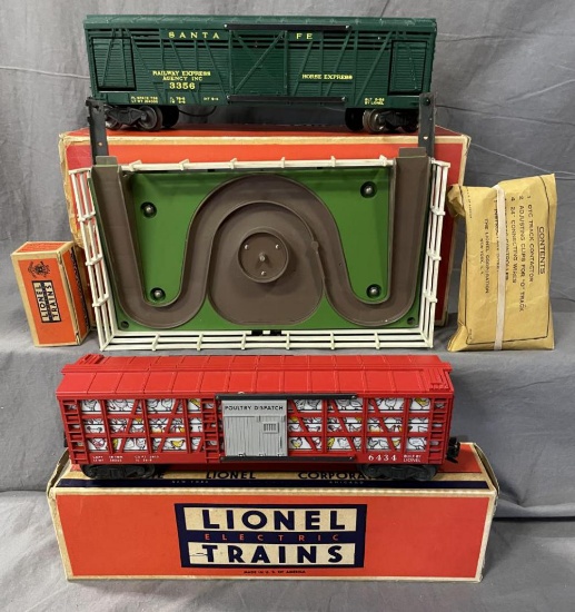 Boxed Lionel 3356 & 6434 Freights