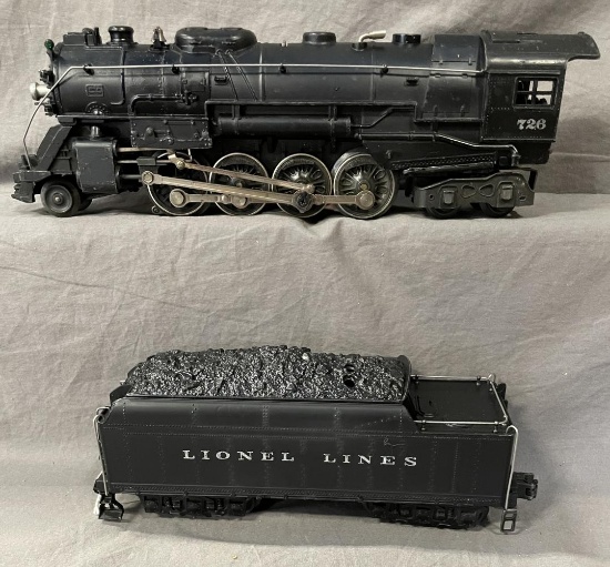 Clean Lionel 726 Berkshire Steam Loco