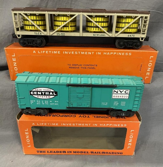 Boxed Late Lionel 6464-900 & 6475 Freights