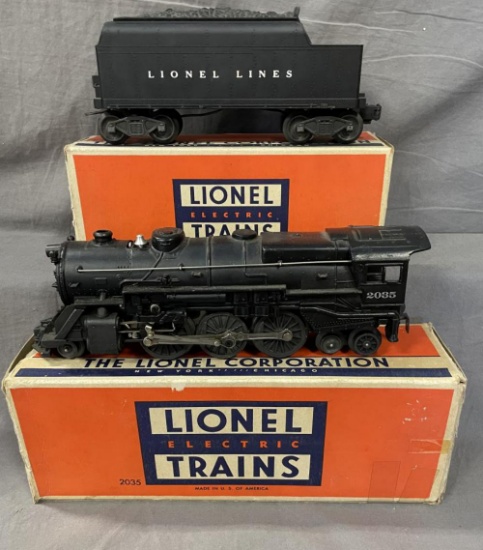 Clean Boxed Lionel 2035 Steam Loco