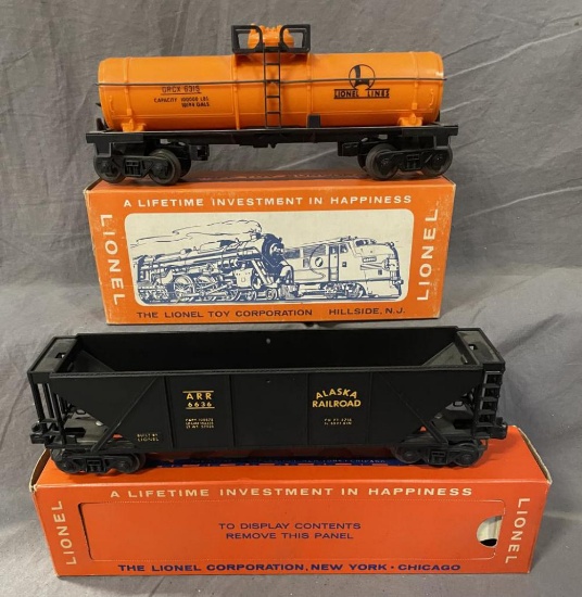 Nice Boxed Lionel 6636 & 6315 Freights