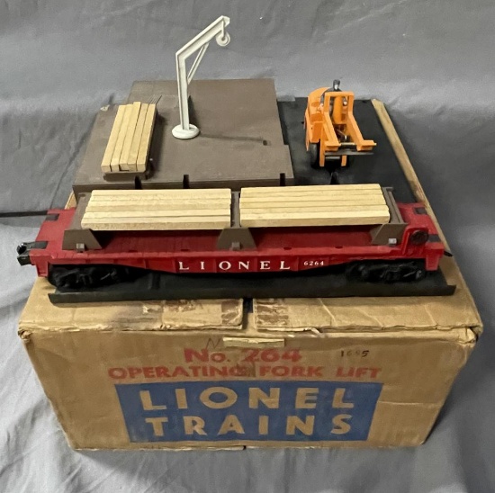 Boxed Lionel 264 Forklift Platform Set