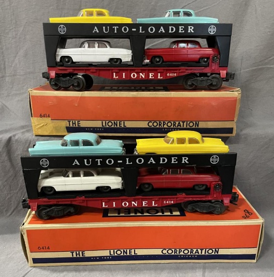 2 Boxed Lionel Auto-Loaders