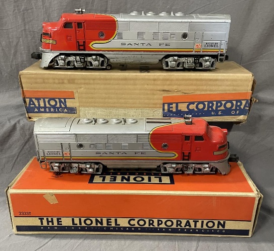 Boxed Early Lionel 2333 SF F3 AA Diesels