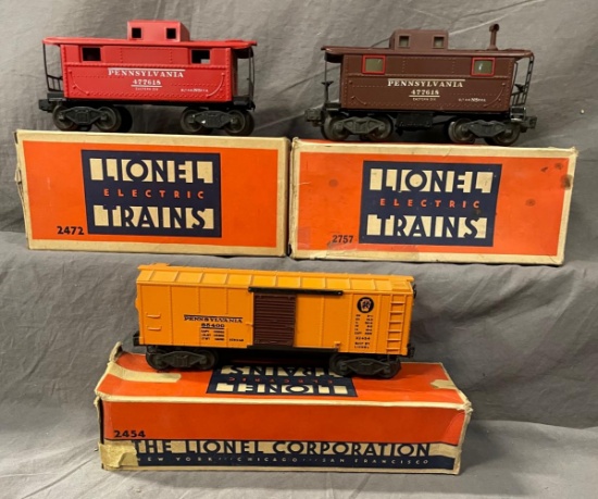 Clean Early Lionel Freight Cars