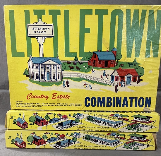 3 Variations Littletown 404 Country Estate Sets