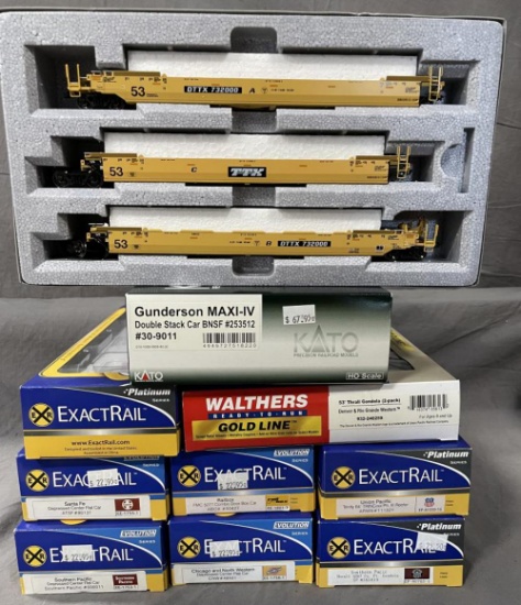 Assorted Boxed HO Rolling Stock