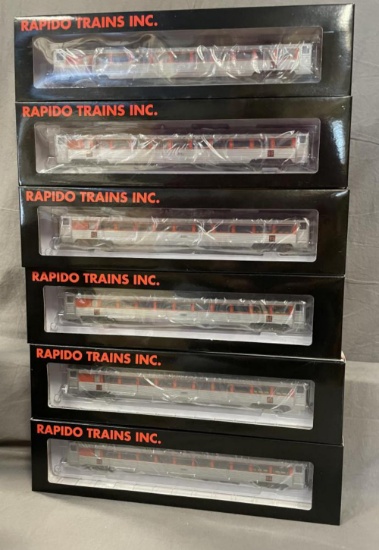 6 Boxed Rapido NH Bradley Passenger Cars