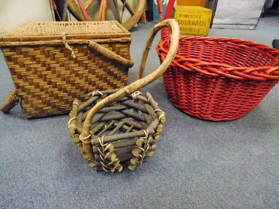 (3) Decorative Baskets
