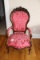 Victorian Upholstered Wooden Framed  Arm Chair