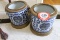 (2) Oriental style Jars