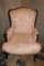 Upholstered Wingback Arm Chair