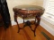 Neoclassical Style, Marble Top, Wooden Table, Ornately Carved