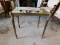 Brass & Mirrored Decorative Side Table