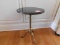Brass Table w/Marble Top
