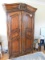 Walnut Entertainment Armoire