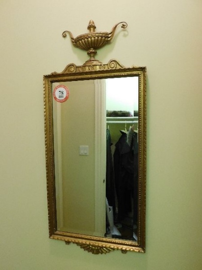 Decorative Framed Mirror, 20"x46"