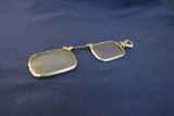 14k White Gold Opera Glasses