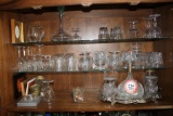 Contents Bar, Atlanta Studio crystal glasses, brandy glasses, high balls, s