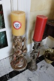 (2) Candle Holders