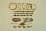 Various Costume Bracelets