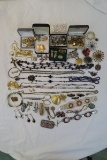 Assortment of Costume Jewelry