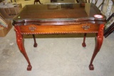 Victorian Style Walnut Folding Table